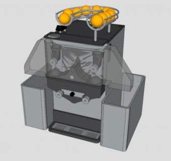 榨汁机SU模型_su模型下载 草图大师模型_SKP模型