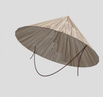 越南斗笠SU模型下载_sketchup草图大师SKP模型