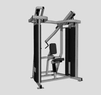 小飞鸟训练器SU模型下载_sketchup草图大师SKP模型