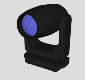 户外射灯SU模型下载_sketchup草图大师SKP模型