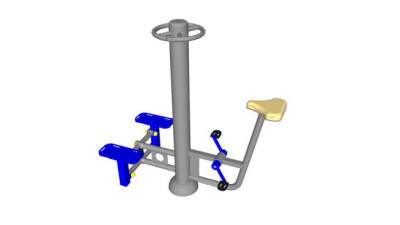 室外公用运动器材SU模型下载_sketchup草图大师SKP模型