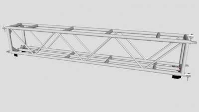 钢架组合架SU模型下载_sketchup草图大师SKP模型