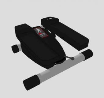 空气踏步机健身器材SU模型下载_sketchup草图大师SKP模型