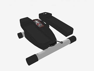 空气踏步机健身器材SU模型下载_sketchup草图大师SKP模型