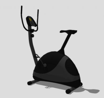 室内健身车SU模型下载_sketchup草图大师SKP模型