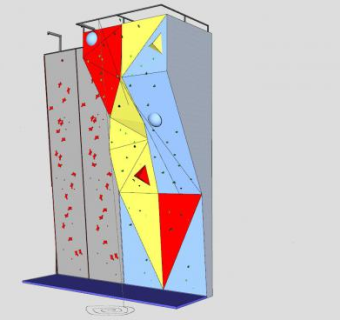 儿童攀岩户外拓展道具SU模型下载_sketchup草图大师SKP模型