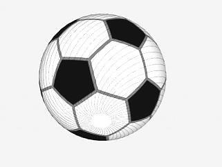 足球体育用品SU模型下载_sketchup草图大师SKP模型