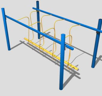 呼啦桥SU模型下载_sketchup草图大师SKP模型