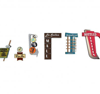 欧式商业街招牌和指示牌SU模型下载_sketchup草图大师SKP模型