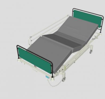 医疗器械多功能床SU模型下载_sketchup草图大师SKP模型