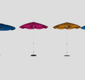 太阳伞遮阳伞sketchup模型下载_sketchup草图大师SKP模型