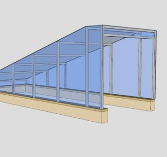 地下车库地铁入口SU模型下载_sketchup草图大师SKP模型
