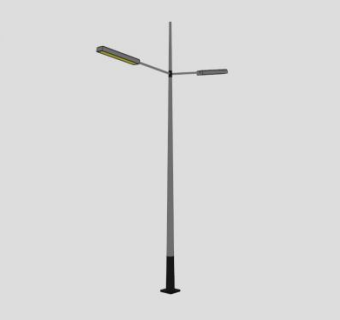 市政公路街灯路灯SU模型下载_sketchup草图大师SKP模型