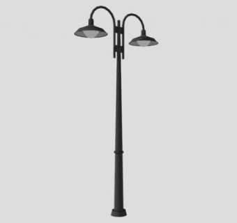 欧式风格商业街路灯街灯SU模型下载_sketchup草图大师SKP模型