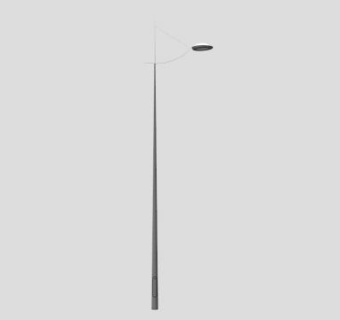 市政马路路灯街灯SU模型下载_sketchup草图大师SKP模型