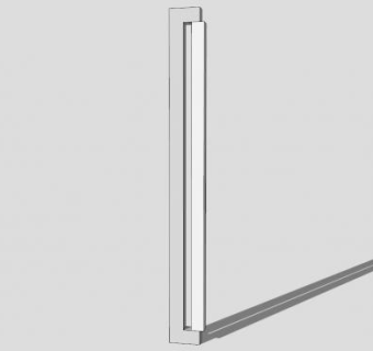 路灯灯管灯柱SU模型下载_sketchup草图大师SKP模型