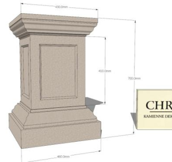 蘑菇石石墩SU模型下载_sketchup草图大师SKP模型