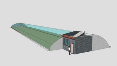 大棚SU模型下载_sketchup草图大师SKP模型