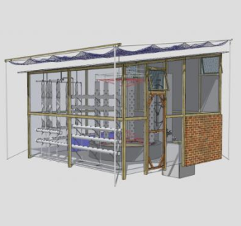 阳光玻璃房SU模型下载_sketchup草图大师SKP模型