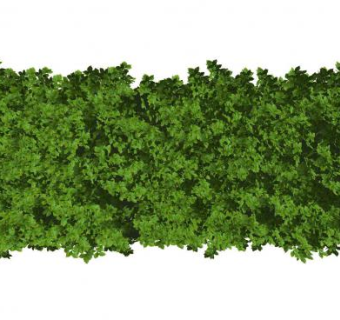 绿色植物墙sketchup模型下载_sketchup草图大师SKP模型