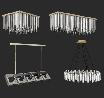 现代水晶灯吸顶灯吊灯