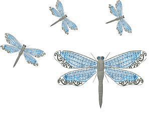 现代蜻蜓,昆虫su草图模型下载
