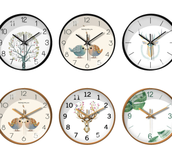 北欧现代石英钟，钟表，挂钟su草图模型下载