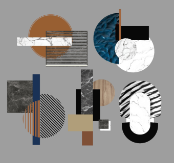 现代轻奢墙饰，挂饰挂件su草图模型下载