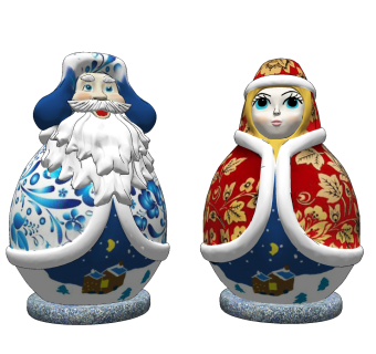 欧式儿童玩具摆件,su草图模型下载