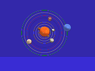 太阳系,<em>墙饰</em>,立体<em>画</em>,su草图模型下载