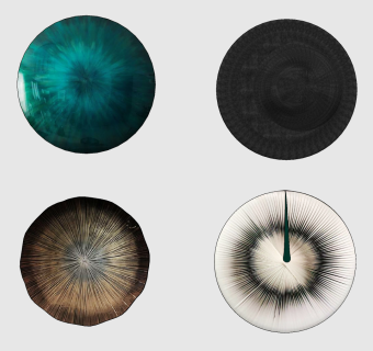 现代新中式挂饰，墙饰，挂件su草图模型下载