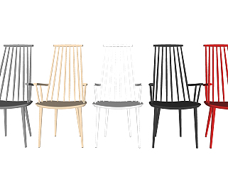 单椅，椅子<em>餐椅</em>su草图模型下载