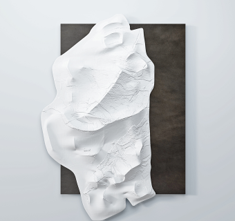 现代墙饰,挂件,立体挂画,su草图模型下载