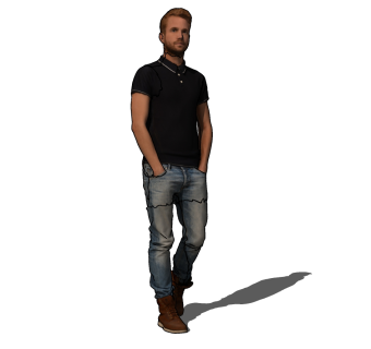 人物 (3)su草图模型下载