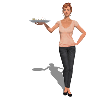 人物女人 (9)su草图模型下载