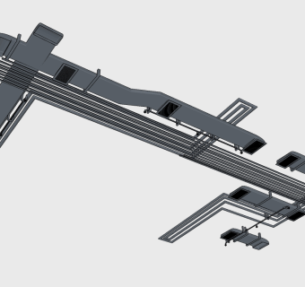 工业风空调管道管线 (10)su草图模型下载