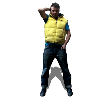 现代男人 (18)su草图模型下载