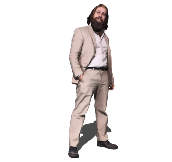 现代男人 (29)su草图模型下载