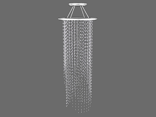 4現代樓梯間水晶吊燈SketchUpsu草圖模型下載