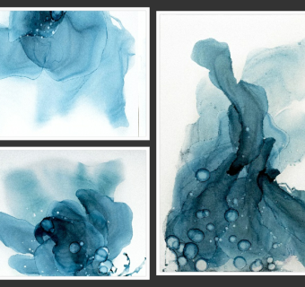 (23) 现代新中式抽象挂画装饰画su草图模型下载