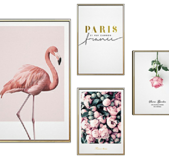 (10)北欧现代装饰挂画su草图模型下载