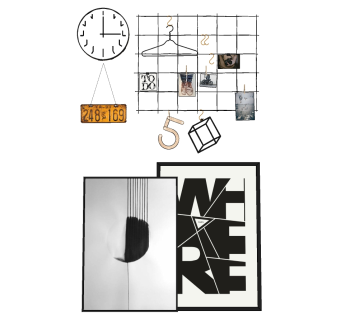 (2)北欧石英钟挂钟床头背景墙金属墙饰挂饰挂件su草图模型下载