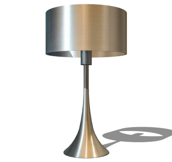 台灯su草图模型下载