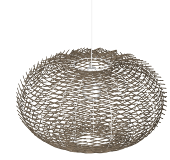 吊灯su草图模型下载