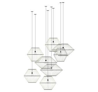 吊灯su草图模型下载