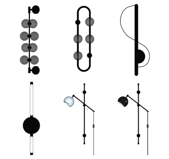 吊灯su草图模型下载
