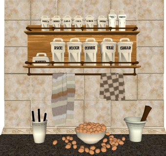 装饰套件su草图模型下载