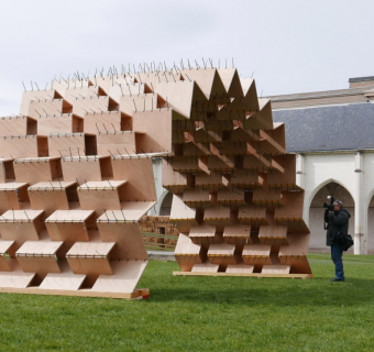 The Accordion Arch模块装置su草图模型下载