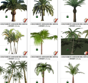 树sketchup草图模型下载su草图模型下载