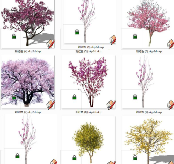树sketchup草图模型下载su草图模型下载